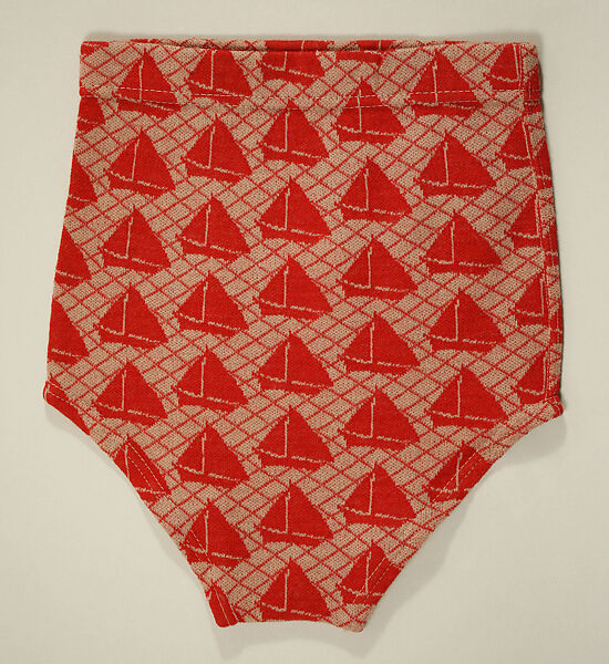 Bathing trunks, wool, American