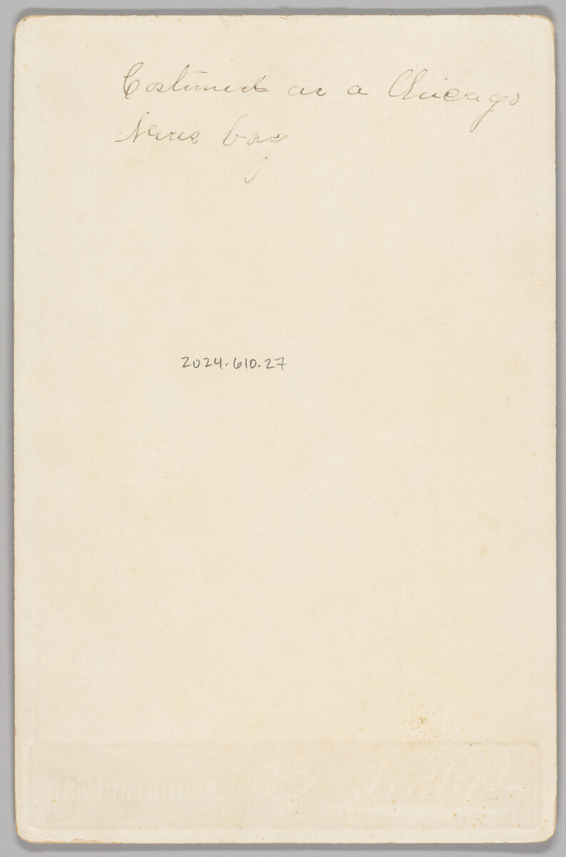 [Merchants' Carnival Portrait: The Frankfort Evening News, Frankfort, Indiana], D. Gilbert (American, 1880s–1890s), Gelatin silver print