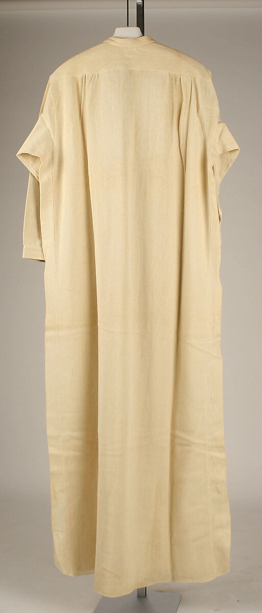 Nightshirt, linen, American or European