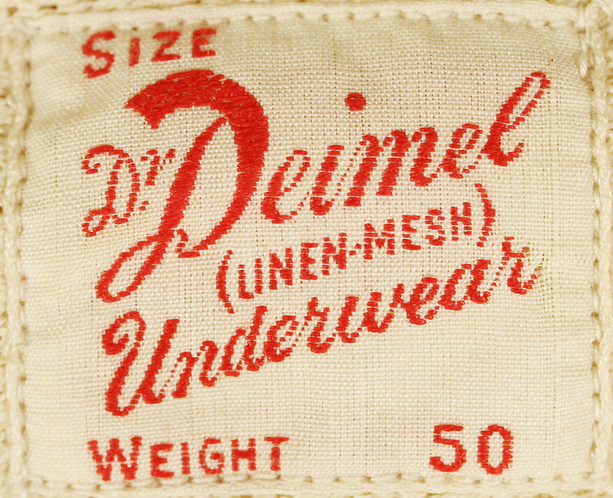 Nightshirt, linen, American or European