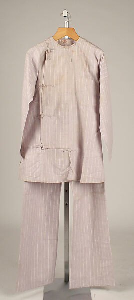 Pajamas, Brooks Brothers (American, founded 1818), cotton, American 