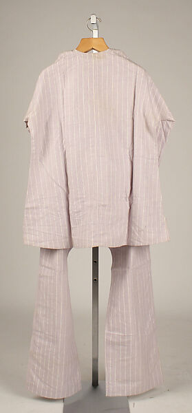 Pajamas, Brooks Brothers (American, founded 1818), cotton, American