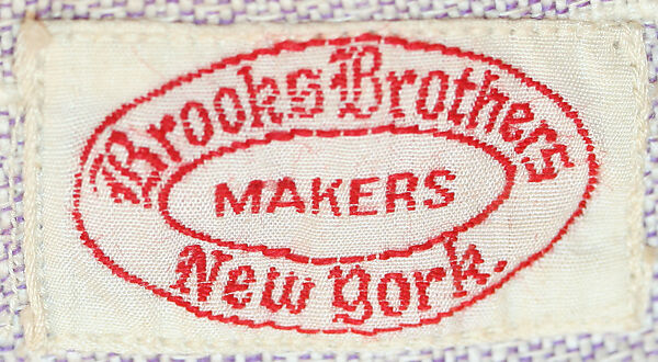 Pajamas, Brooks Brothers (American, founded 1818), cotton, American