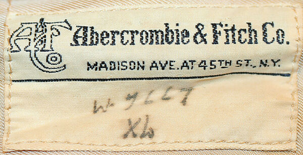 Bathrobe, Abercrombie and Fitch Co. (American, founded 1892), wool, American