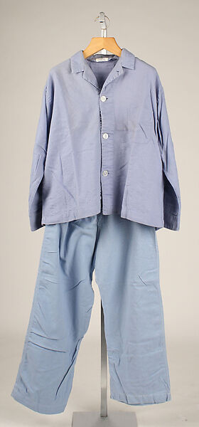 Pajamas, Abercrombie and Fitch Co. (American, founded 1892), cotton, wool, American 