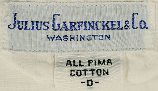 Pajamas, cotton, American
