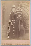 [Merchants' Carnival Portrait: John Paul Lumber, Estherville, Iowa], H. H. Tosdal  American, Albumen silver print