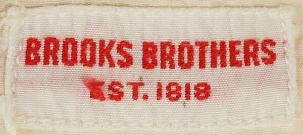 Pajamas, Brooks Brothers (American, founded 1818), silk, American