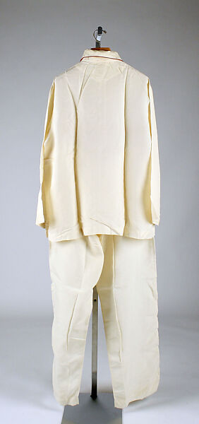 Pajamas, Brooks Brothers (American, founded 1818), silk, American