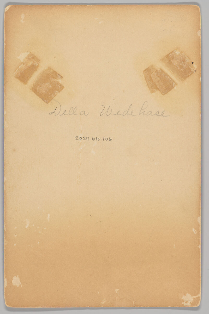 [Merchants' Carnival Portrait: F. Wedehase, Mitchell, South Dakota], Jerome Wiltse (American, 1856–1900), Albumen silver print