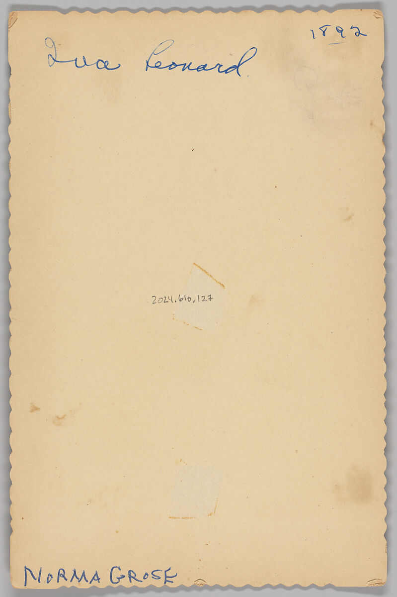 [Merchants' Carnival Portrait: W. H. Gleason, MD, Mazomanie, Wisconsin], W. W. Burchell (American, active 1890s–1900s), Albumen silver print