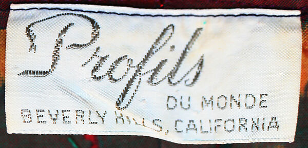 Loungewear, silk, American