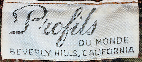 Loungewear, wool, American