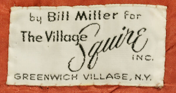 Dinner jacket, wool, American