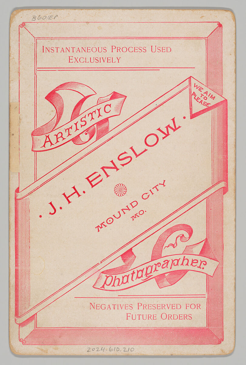 [Merchants' Carnival Portrait: Criswell & Miller Hardware, Mound City, Missouri], J. H. Enslow (American, active 1880s–1890s), Gelatin silver print