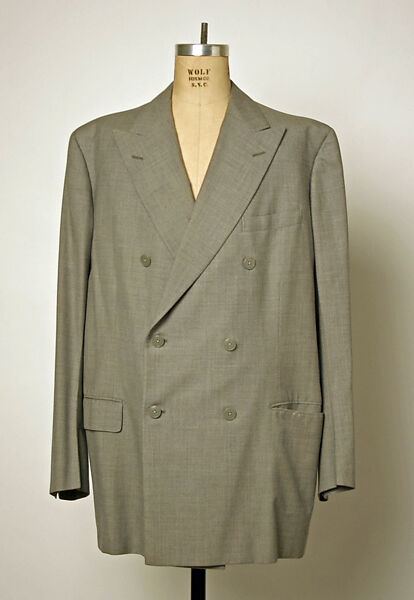 Suit, wool, British 