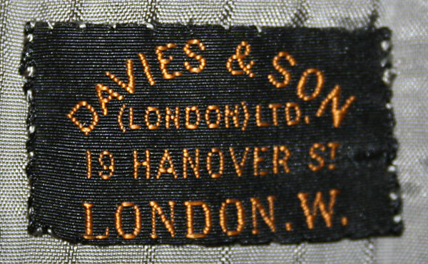Suit, wool, British