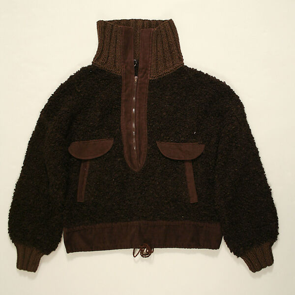 Ensemble, Carlo Palazzi, Inc., wool, cotton, plastic, leather, rubber, Italian