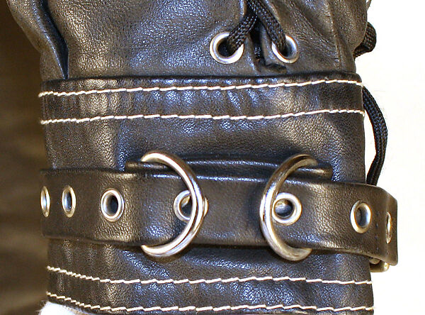 Ensemble, leather, metal, American