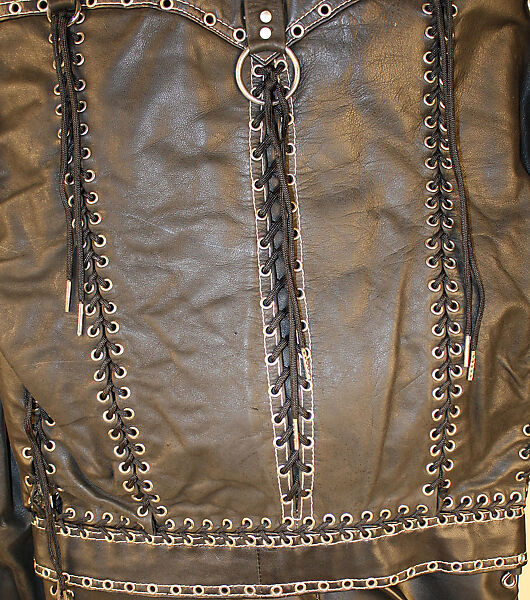 Ensemble, leather, metal, American