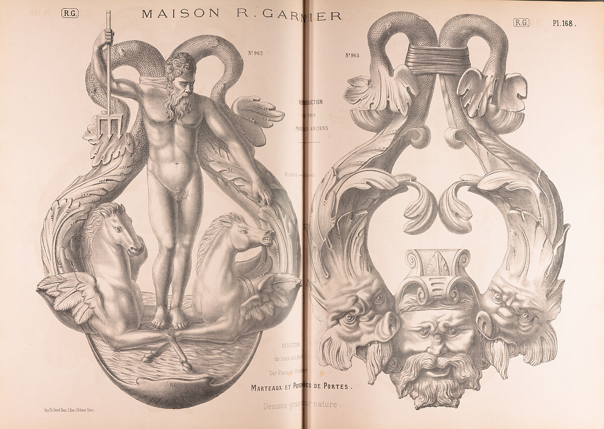 Maison R. Garnier, Brun-Cottan frères successeurs ... Paris : cuivrerie et serrurerie artistiques .., Maison R. Garnier (French, born 1832)