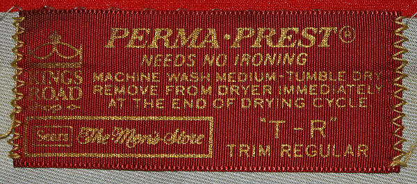 Uniform trousers, polyester, American