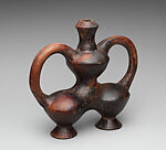 Figurative vessel, Teke or Lari artist, Clay, Teke or Lari peoples