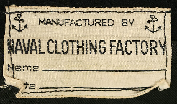 Trousers, wool, American