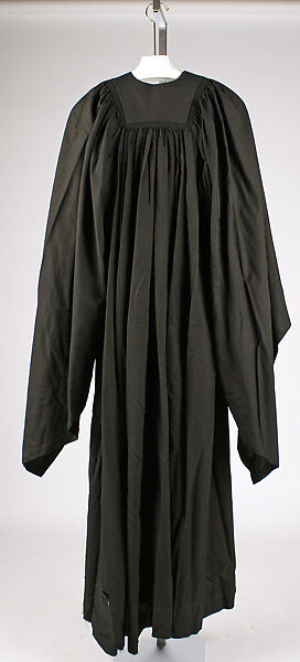 Robe, wool, American