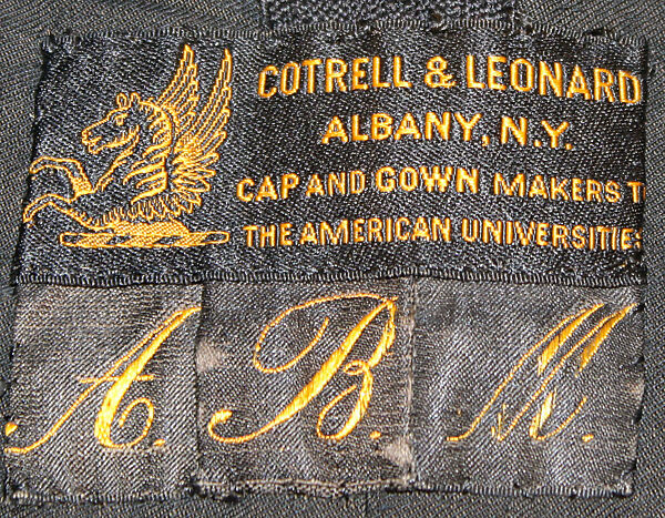 Robe, wool, American
