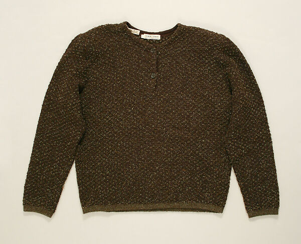 Ensemble, Giorgio Armani (Italian, founded 1974), wool, alpaca, leather, Italian