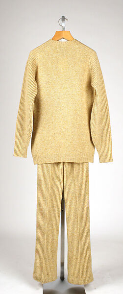 Ensemble, Bernhard Altmann (American, founded 1943), (a, b) wool; (c) leather, American