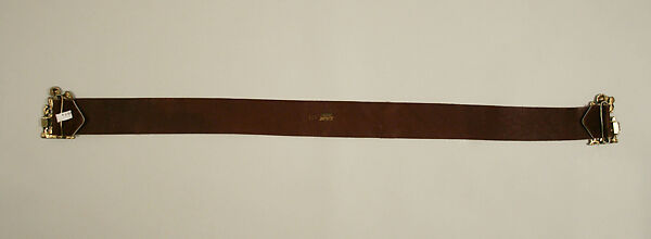 Ensemble, Bernhard Altmann (American, founded 1943), (a, b) wool; (c) leather, American