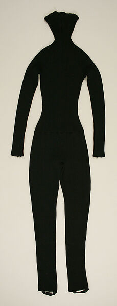 Jumpsuit, Rudi Gernreich (American (born Austria), Vienna 1922–1985 Los Angeles, California), Wool, plastic, American