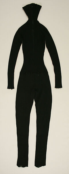 Jumpsuit, Rudi Gernreich (American (born Austria), Vienna 1922–1985 Los Angeles, California), Wool, plastic, American