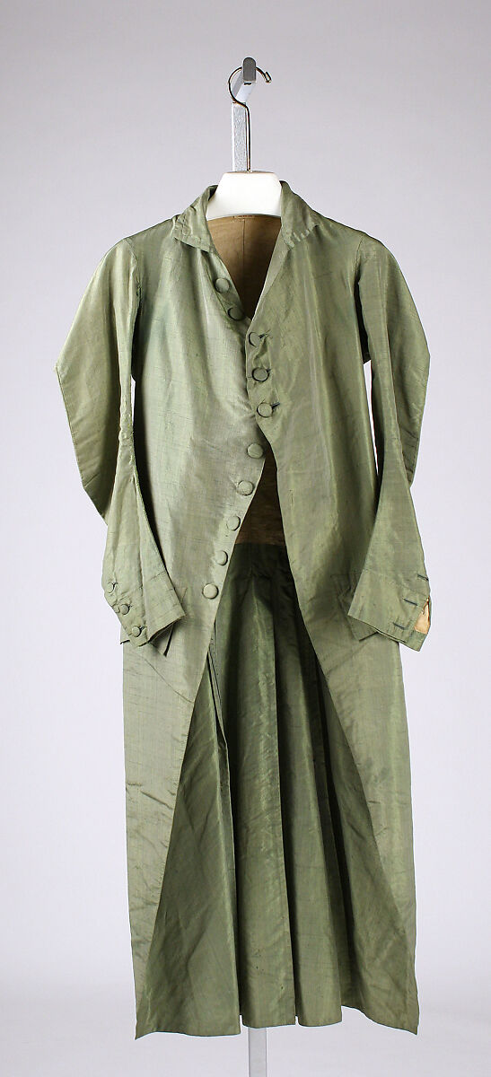 Coat, silk, Italian