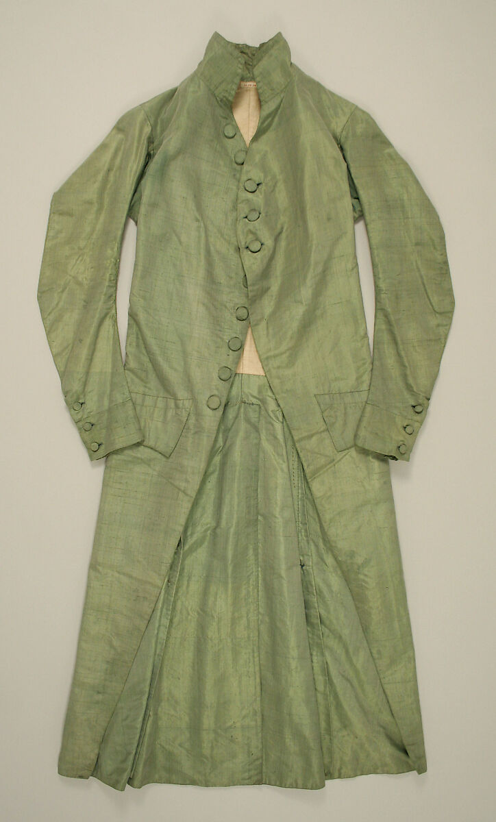 Coat, silk, Italian 