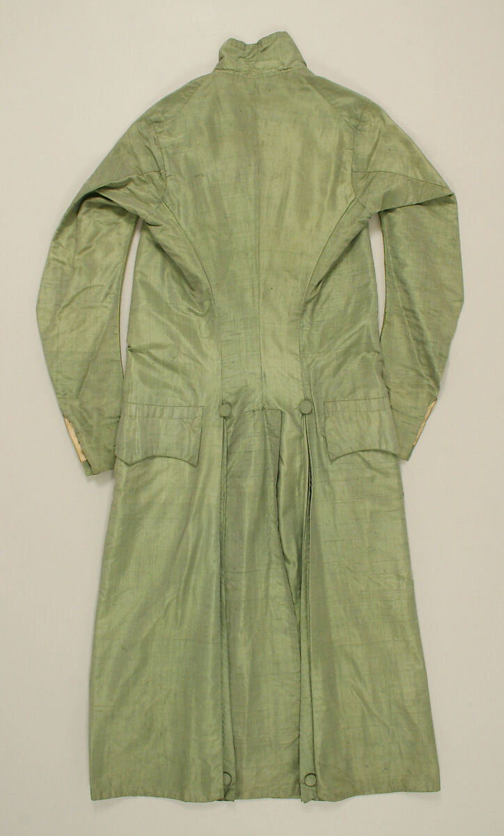Coat, silk, Italian