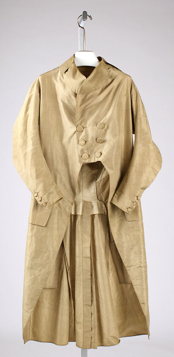 Coat, silk, Italian 