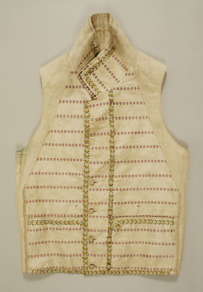 Ensemble, silk, American or European