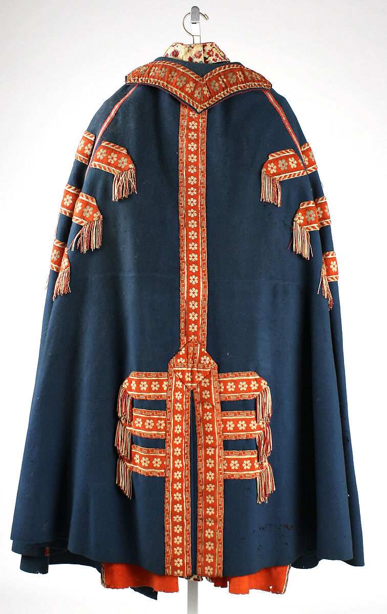 Livery, wool, silk, French