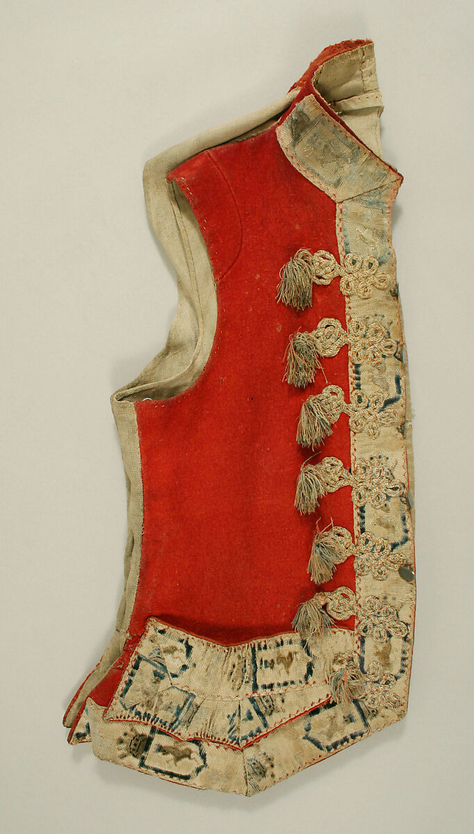 Livery, wool, silk, French