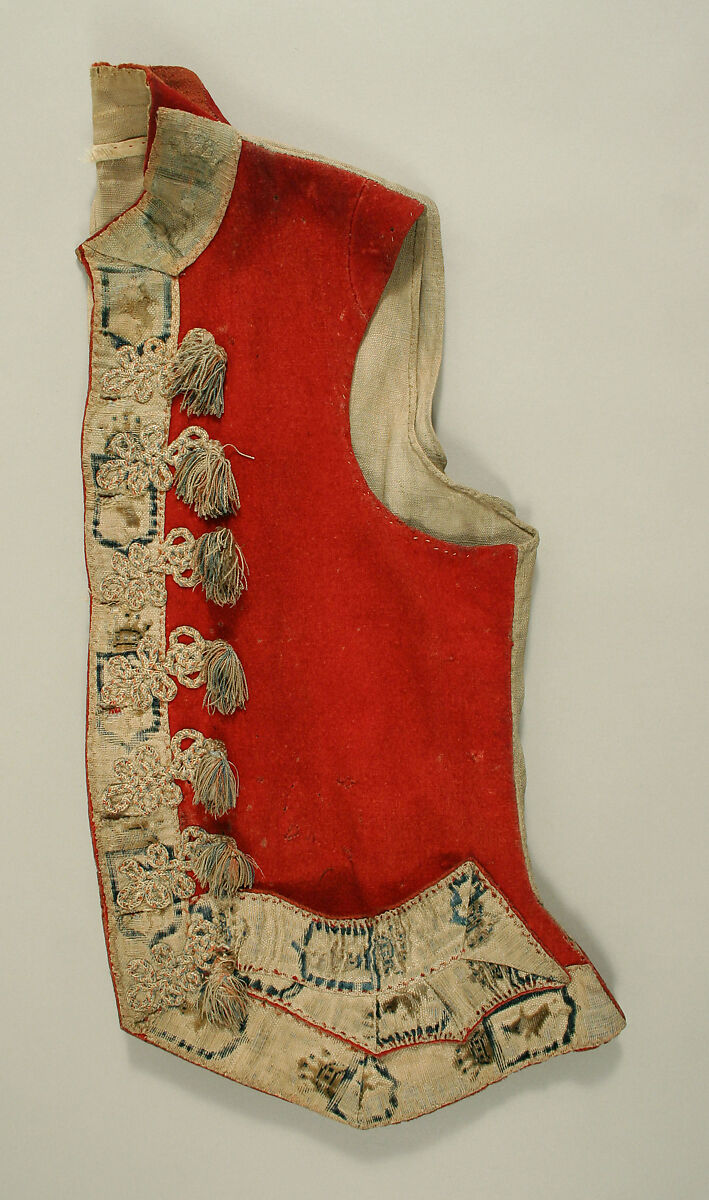 Livery, wool, silk, French