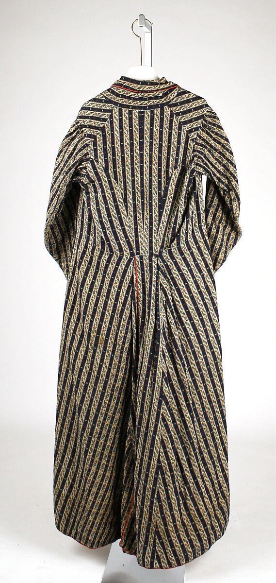 Dressing gown, wool, British