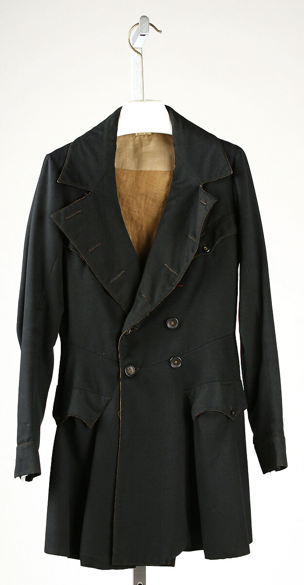 Coat, wool, American or European 