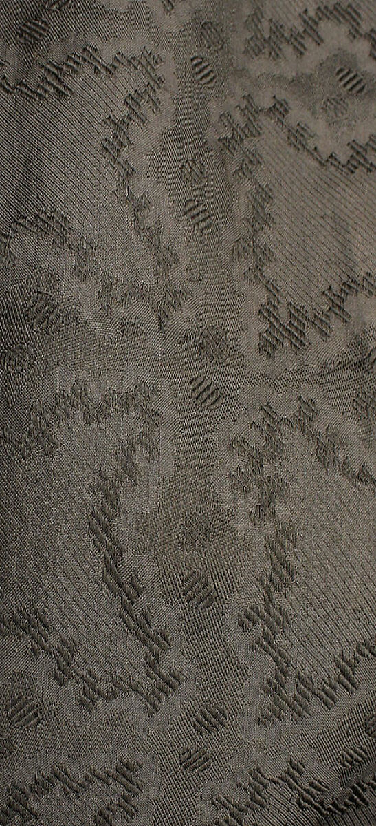 Ensemble, wool, silk, American or European