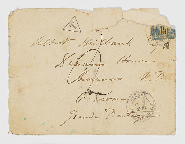 Madame Gautreau Peering over the Top of a Piano, John Singer Sargent (American, Florence 1856–1925 London), Black ink on paper