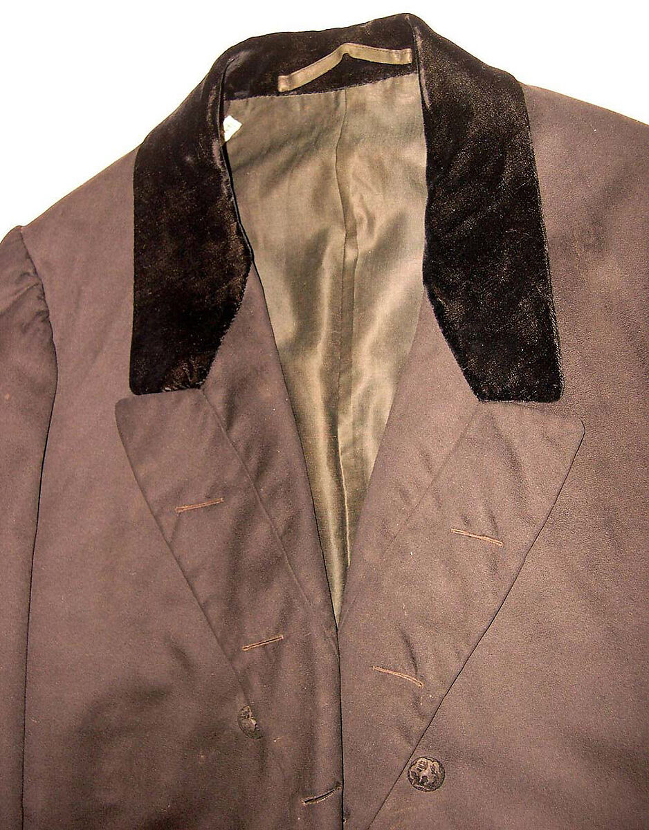 Wedding ensemble, (a) wool
(b) silk, American or European