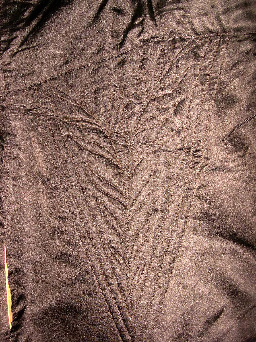 Wedding cutaway coat, wool, American or European