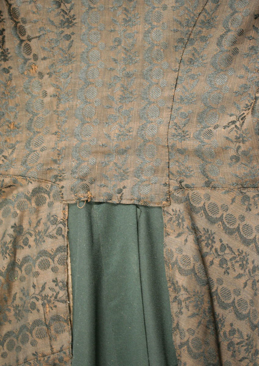 Frock coat, wool, American